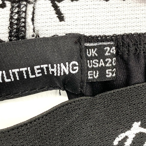 PrettyLittleThing Women's Plus Size Elasticated Band Leggings - US 20 - Picture 4 of 6